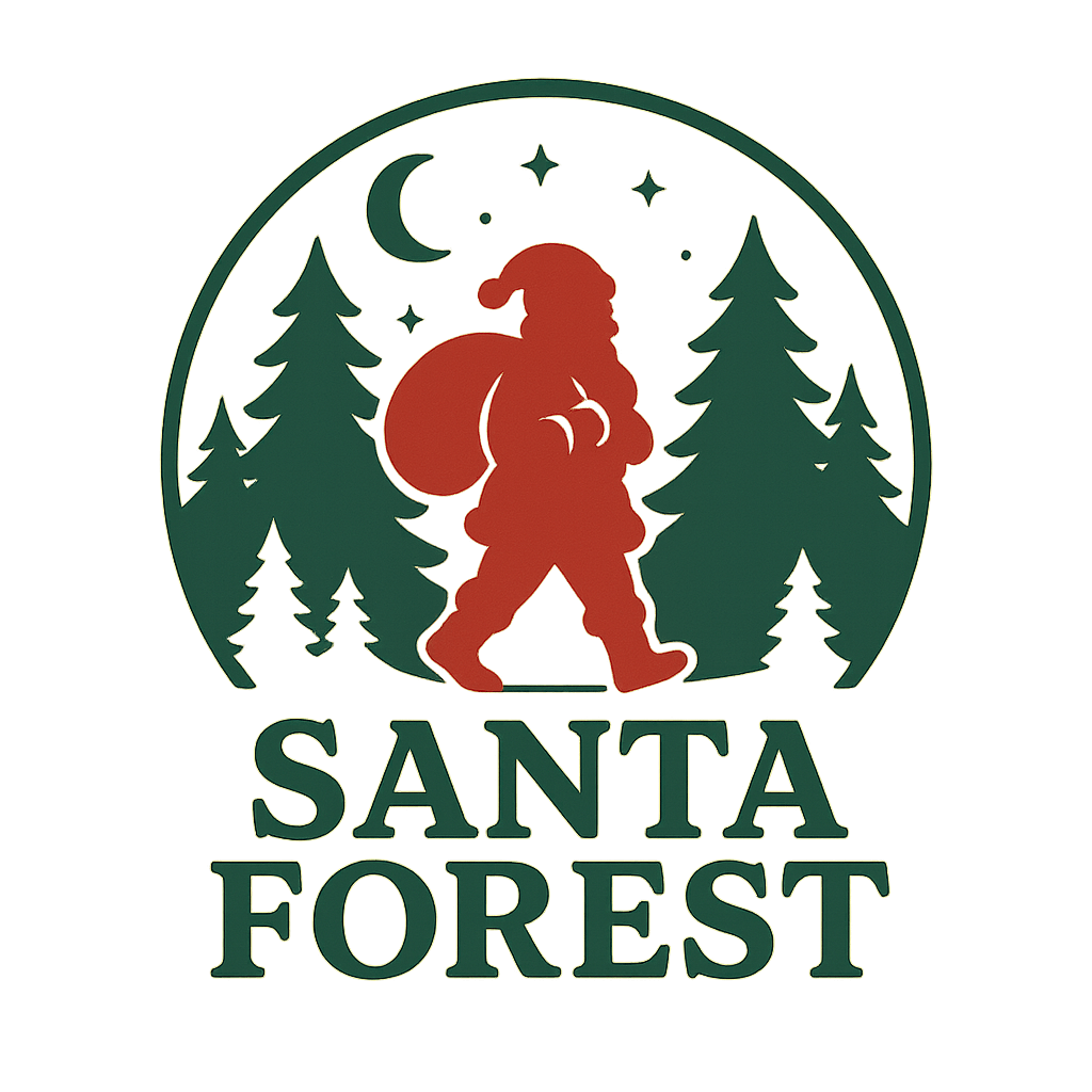Logo Santa Claus Forest