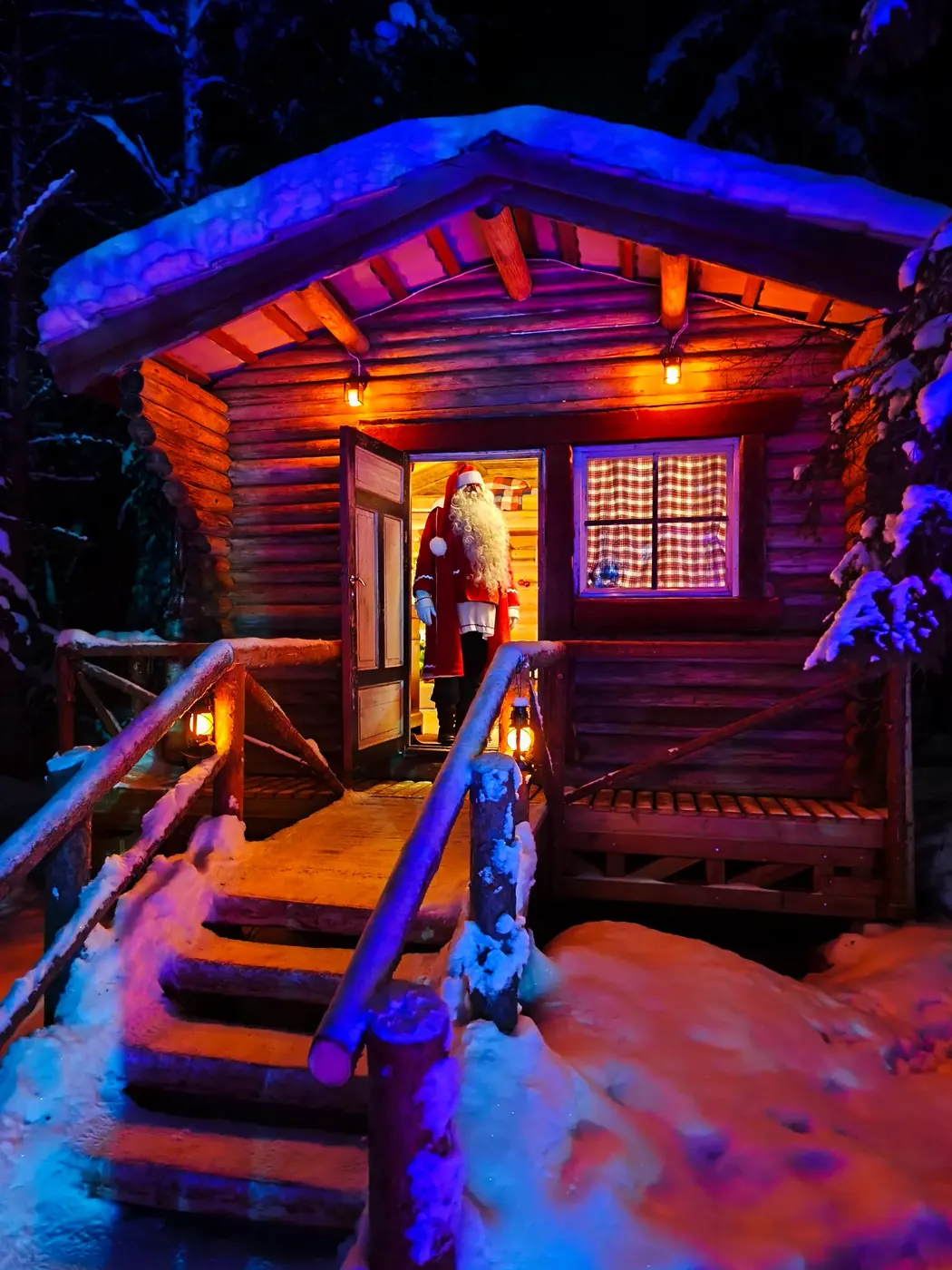 Maison du Père Noël à Santa Forest près de Rovaniemi